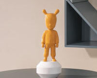The Orange Guest Figurine The Orange Guest Figurine, small