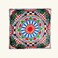 dolce gabbana casa silk twill pillow pattern