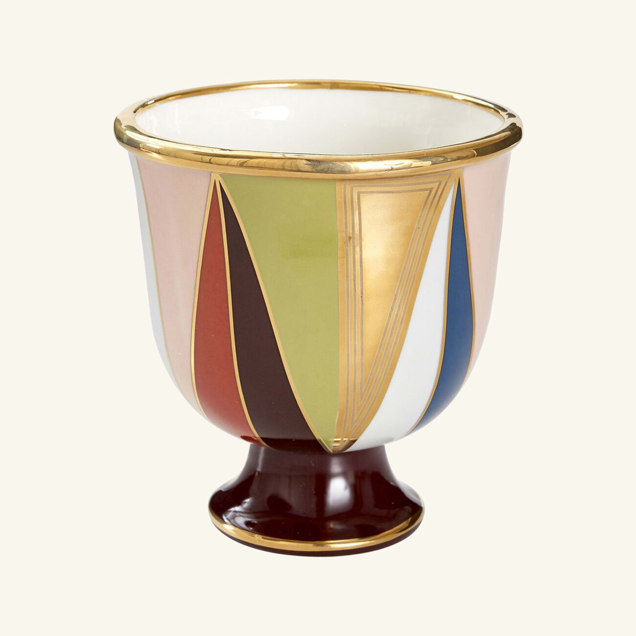 jonathan adler torino triangles centerpiece red