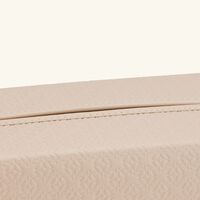 giobagnara elie saab monogram tissue holder torrone beige