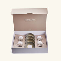 haviland souffle d or soup plate gold 21cm
