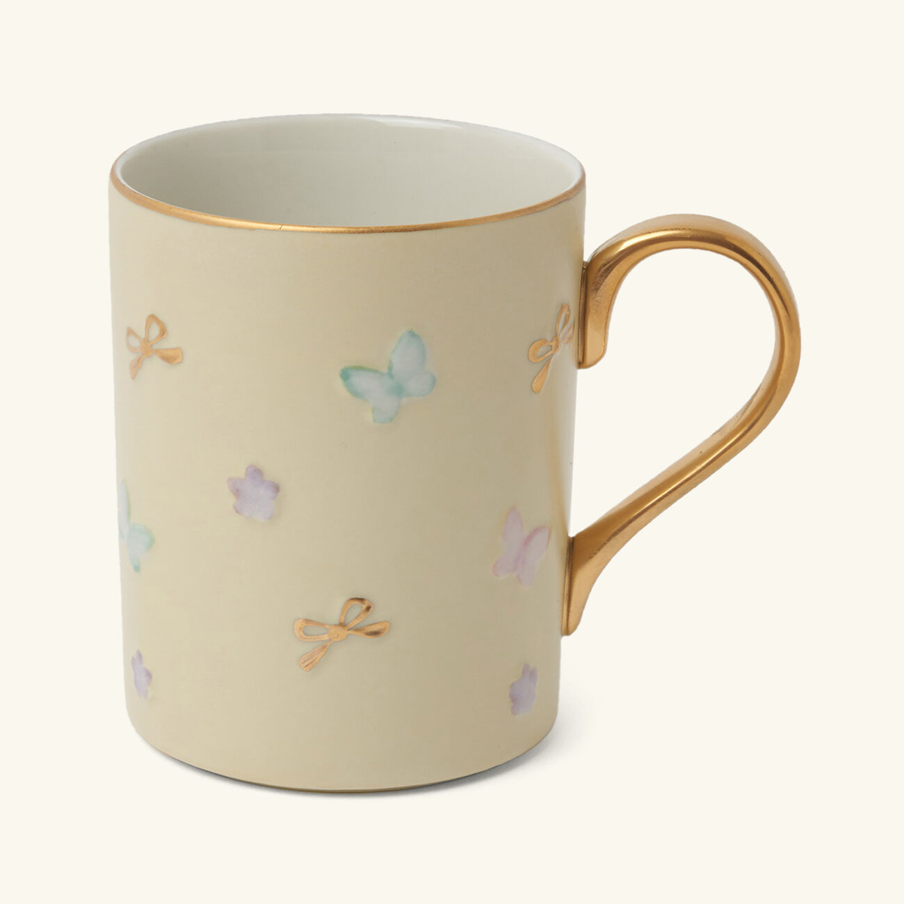 Butterfly Mug Yellow villari butterfly mug yellow