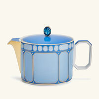 rosenthal signum azure tea pot blue
