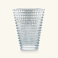 baccarat eye vase round large clear
