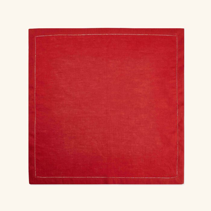 catherine denoual feliz napkin red