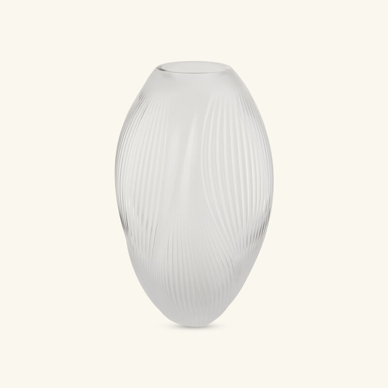 Alize Vase Extra Large Clear lalique alize vase extra large clear