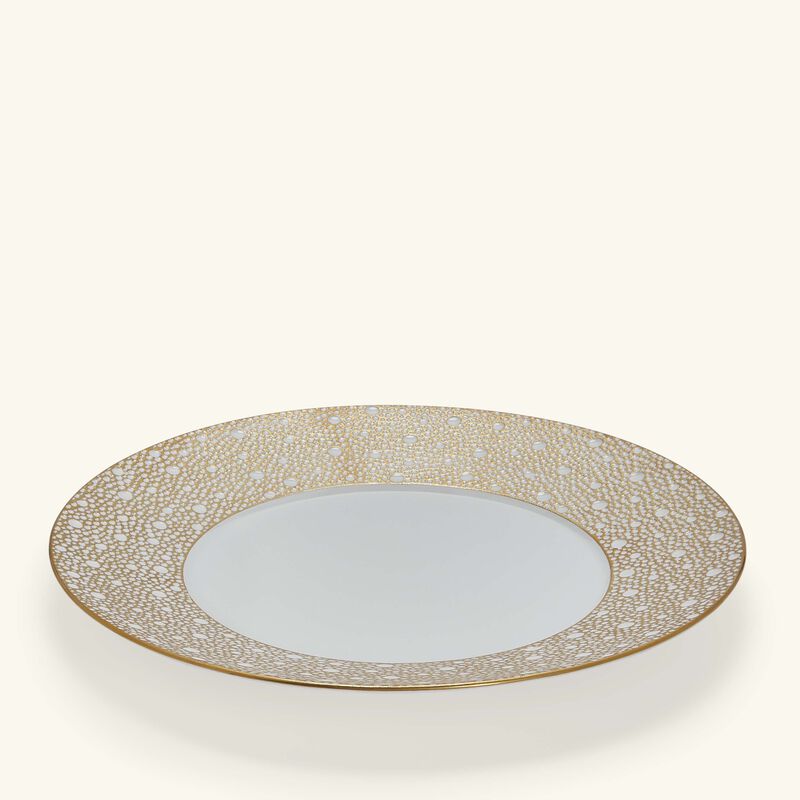 Mordore Dinner Plate Round Gold 26cm bernardaud mordore dinner plate round gold 26cm