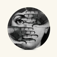 fornasetti tema e variazioni no 154 wall plate