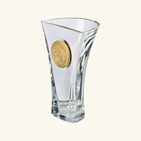 versace medusa madness vase medium clear