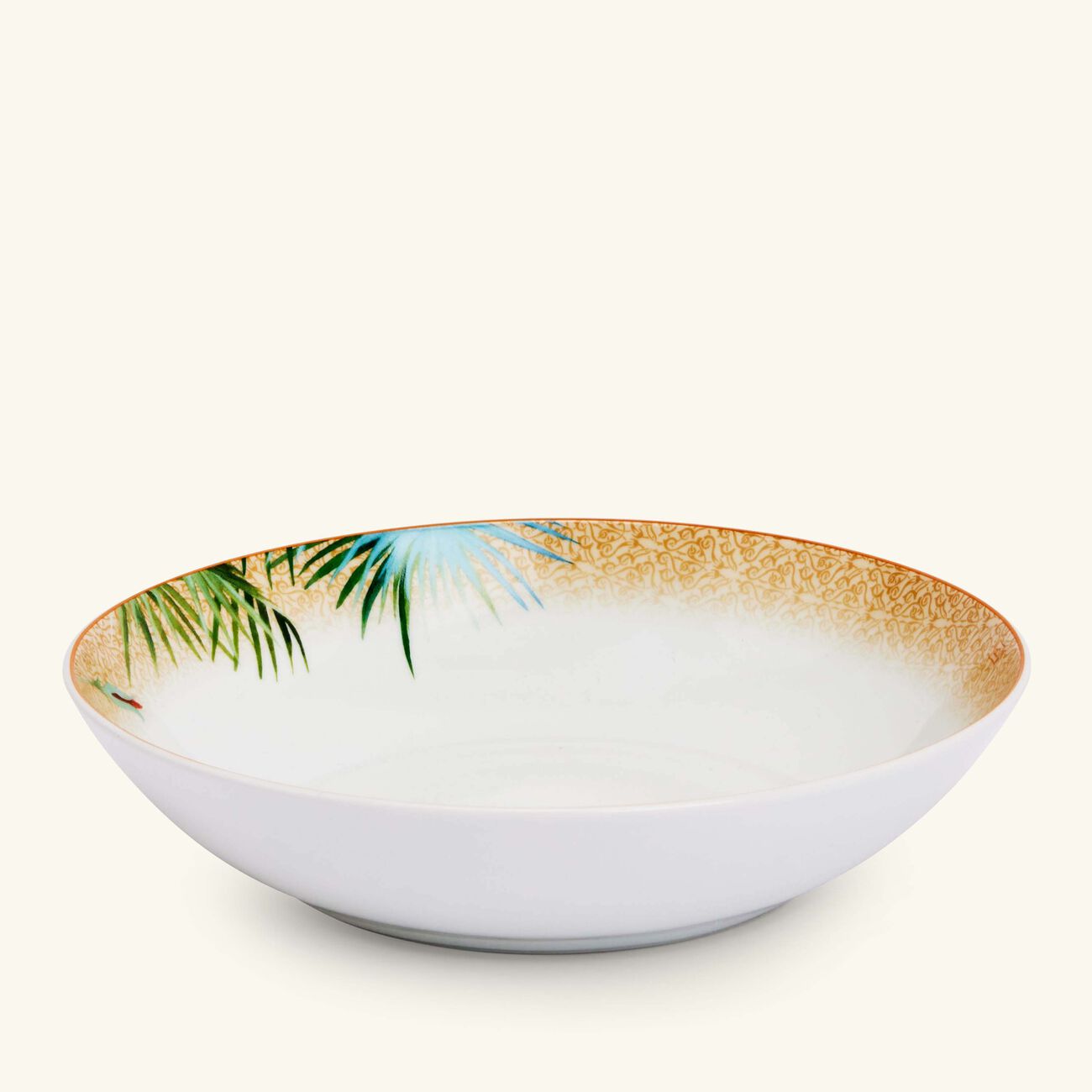 Tropiques Soup Plate Round Blue 19cm bernardaud tropiques soup plate round blue 19cm