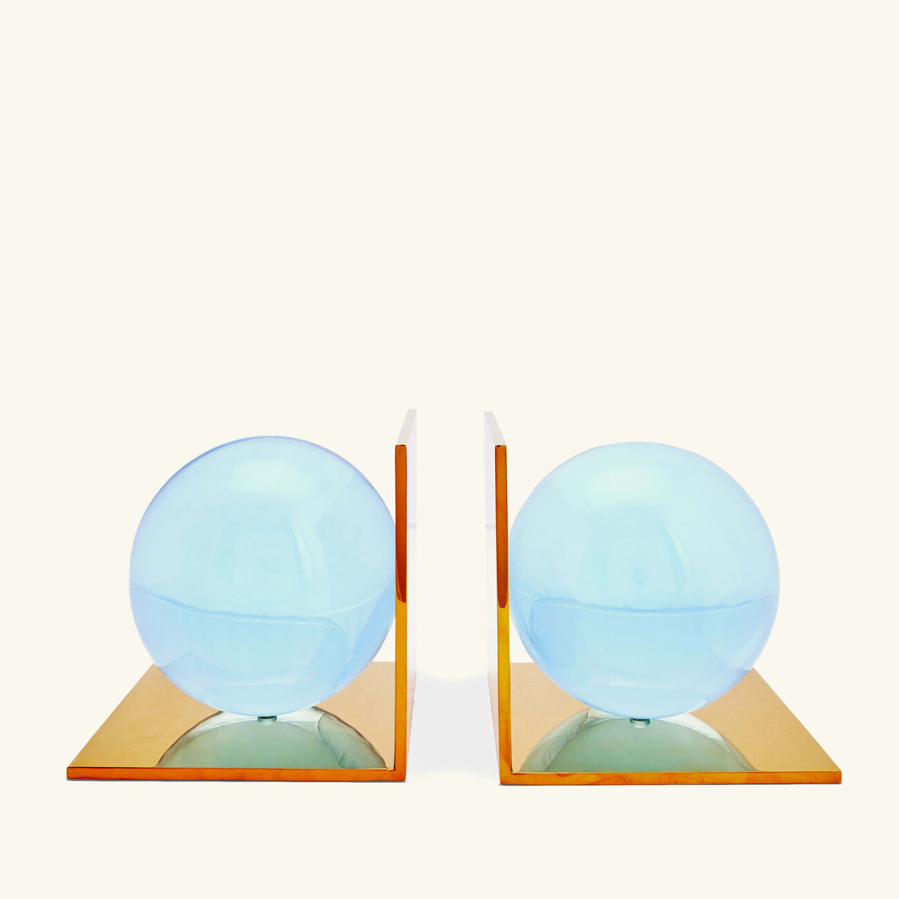 Globo Bookends Blue jonathan adler globo bookends blue