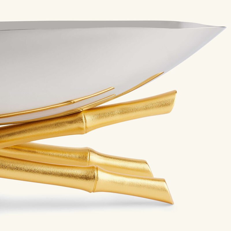 لوبجيه قارب بامبو إيفوكا كبير من الستانلس ستيل