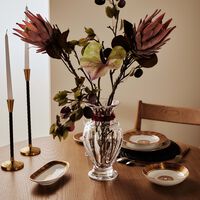 baccarat harcourt vase medium clear