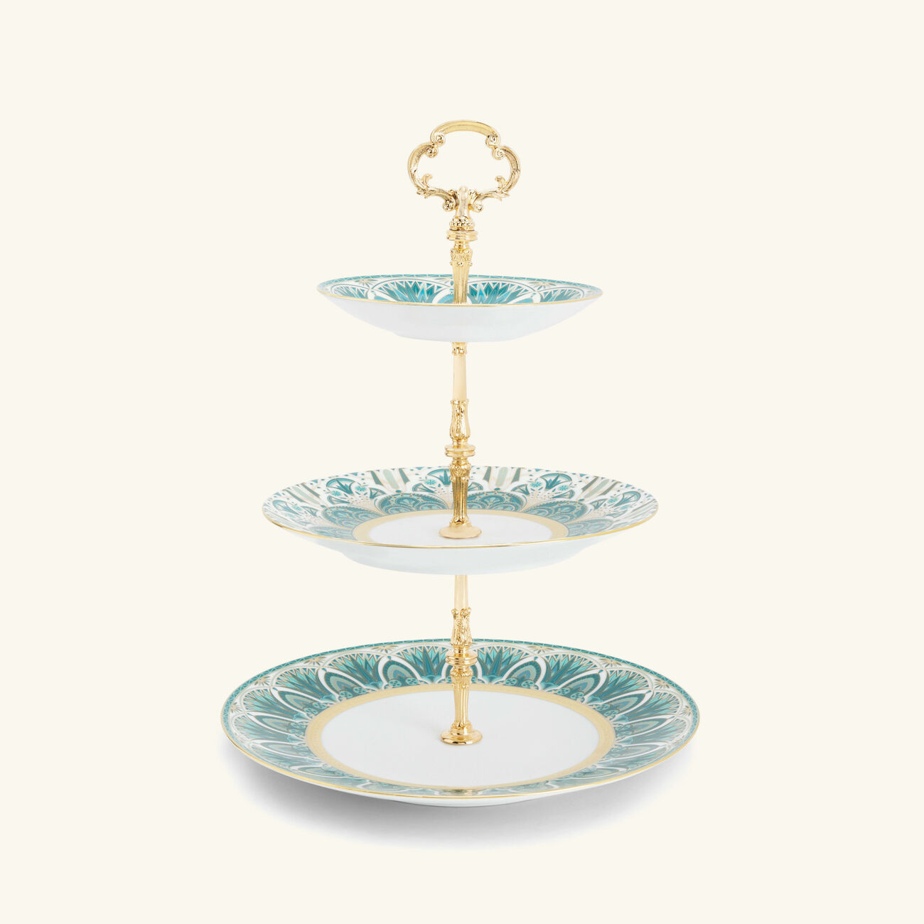 haviland r ves du nil 3 tier cake stand