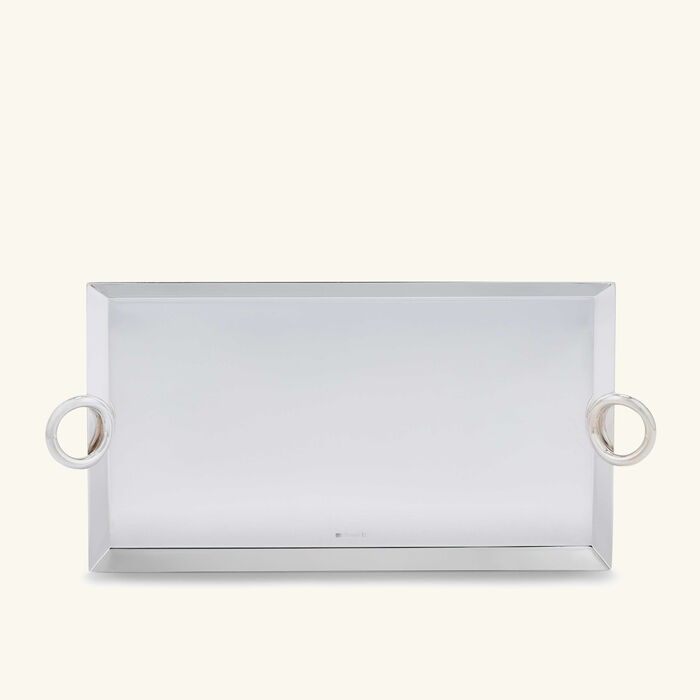 christofle vertigo mail tray silver plated