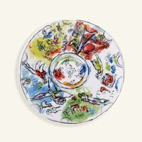 bernardaud marc chagall salad plate round white 21cm set of 6