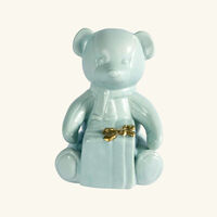 villari teddy figurine mini blue