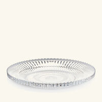 baccarat mille nuits plate round clear 12cm