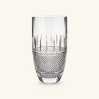 waterford mastercraft irish lace vase medium clear