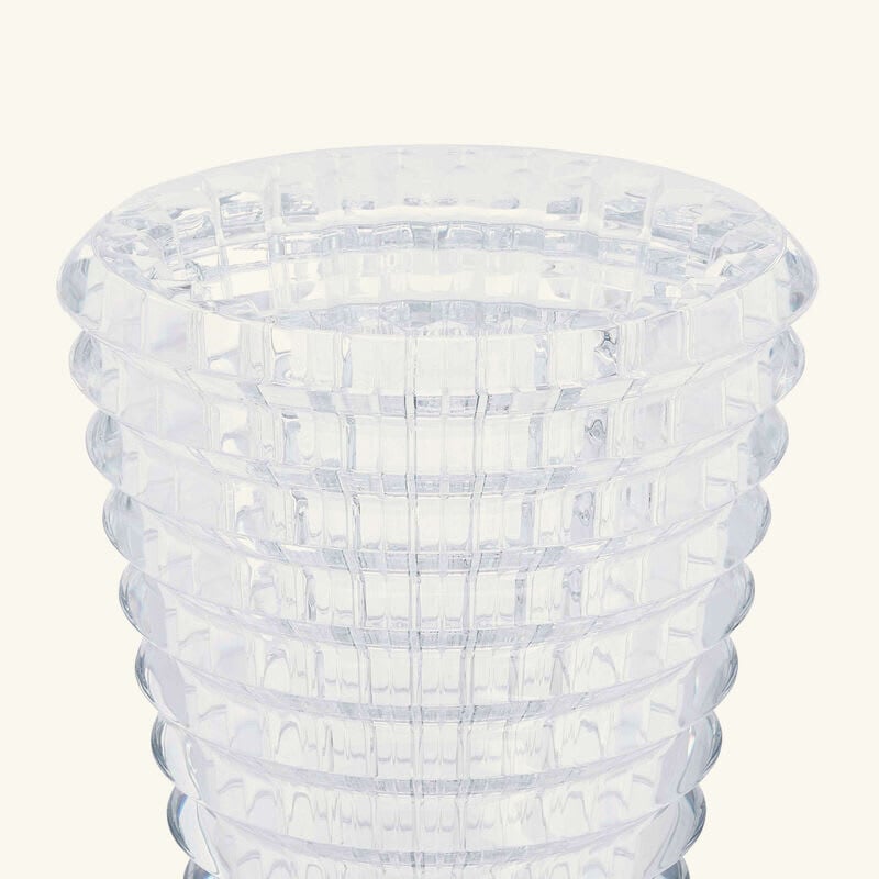 Eye Vase Round Medium Clear baccarat eye vase round medium clear