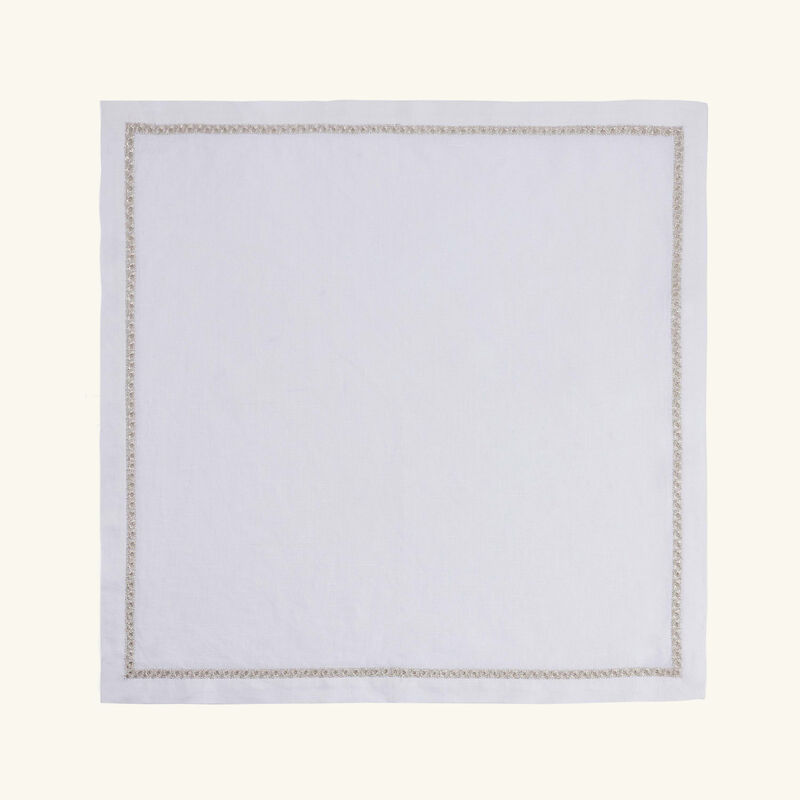 catherine denoual rosely napkin silver
