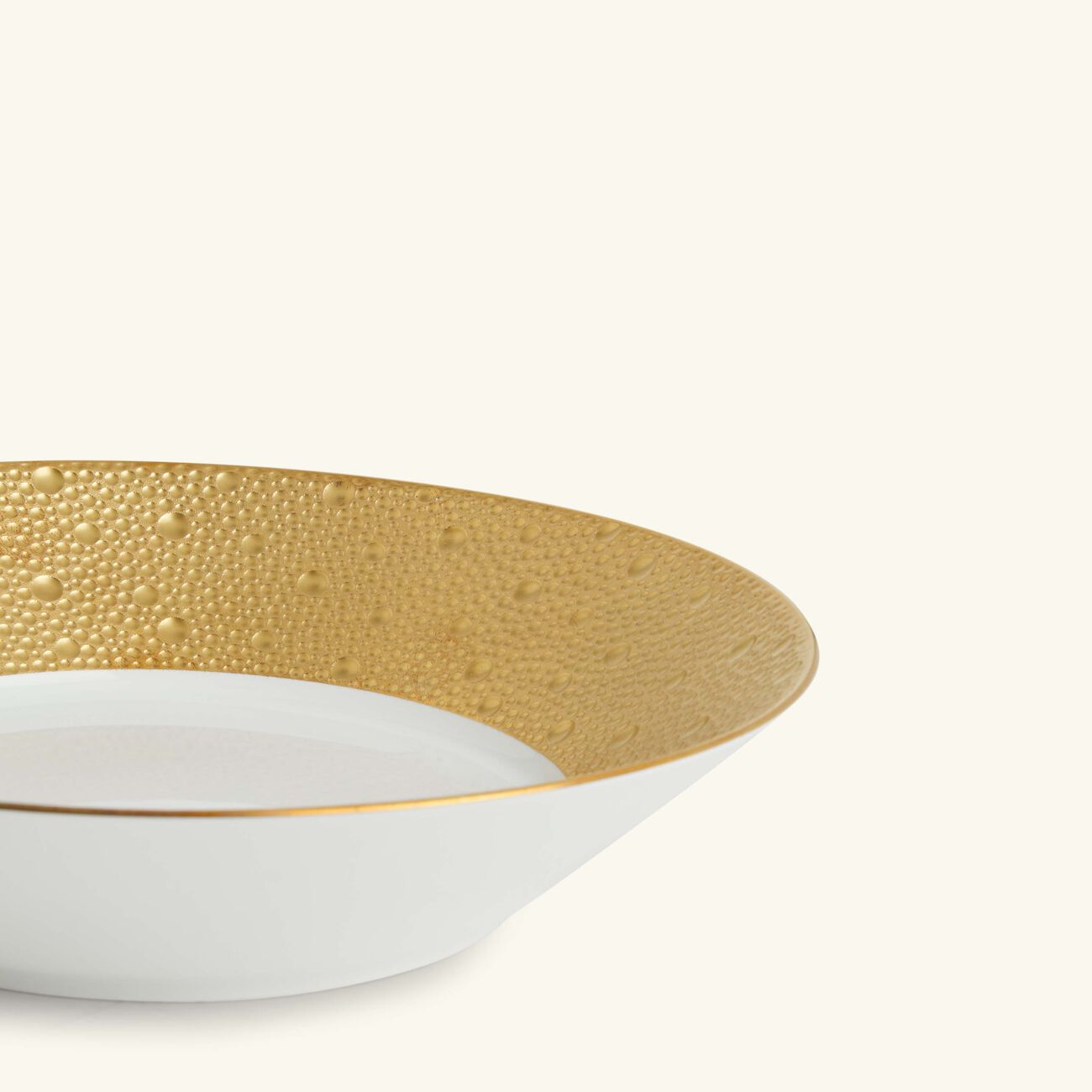 bernardaud ecume vegetable bowl gold