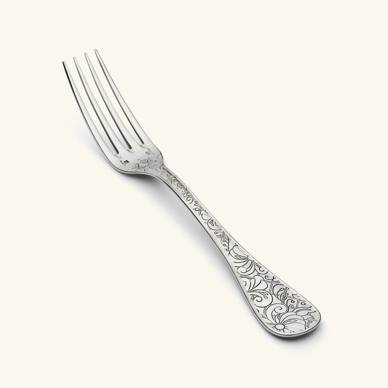 christofle jardin d eden dinner fork silver plated