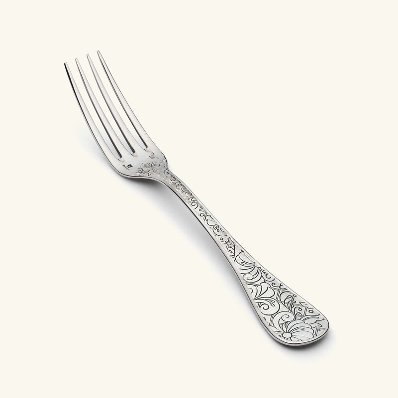 christofle jardin d eden dinner fork silver plated