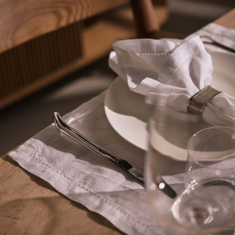 christofle carrousel dinner knife silver plated