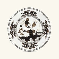 ginori 1735 oriente italiano dinner plate grey