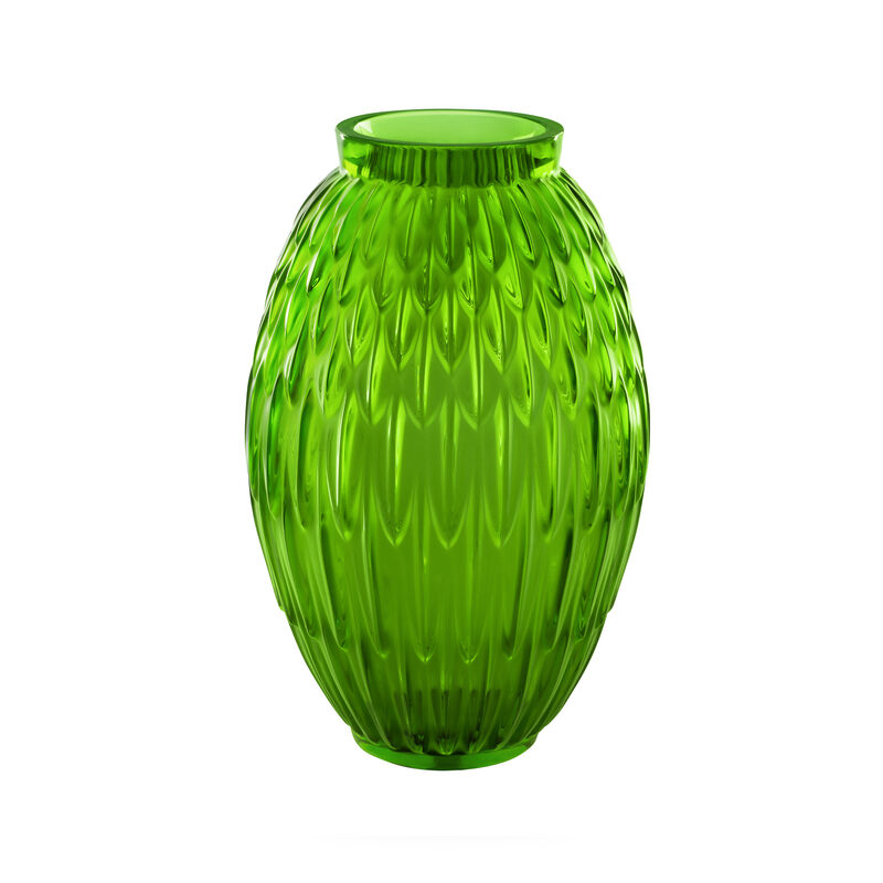 Lalique Small Plumes Vase Amazon | 018916235580