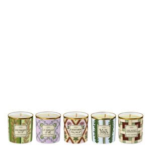 Set Of 5 Designer Scented Candles, medium