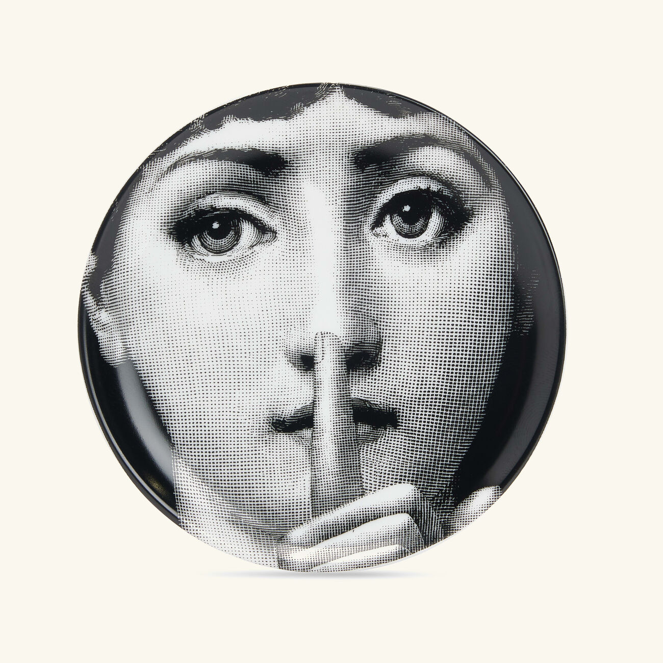 Tema e Variazioni No.334 Coaster Grey fornasetti tema e variazioni no 334 coaster grey