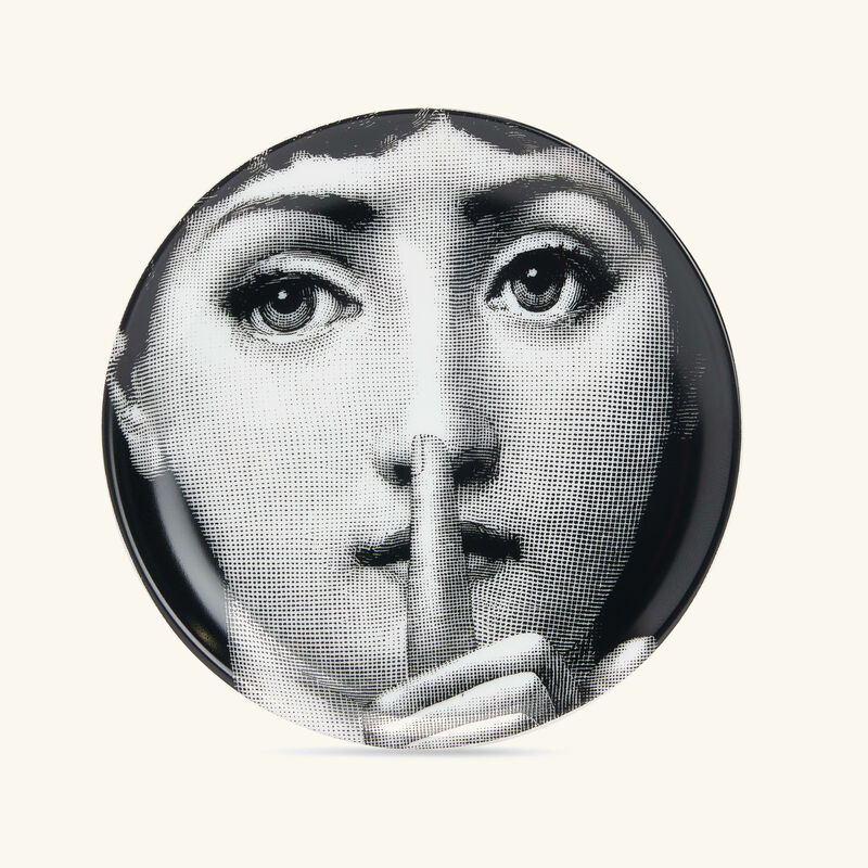 Tema e Variazioni No.334 Coaster Grey fornasetti tema e variazioni no 334 coaster grey