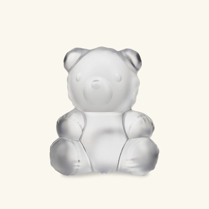 lalique teddy air sculpture large clear