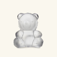 Teddy Air Sculpture Large Clear lalique teddy air sculpture large clear