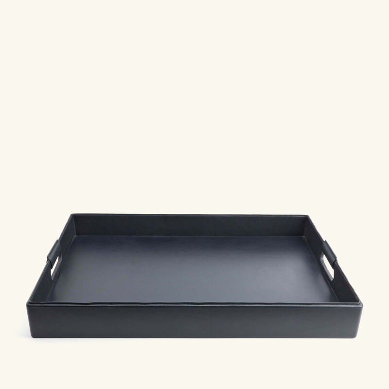Wyatt Serving Tray Rectangular Extra Large Black ralph lauren home wyatt serving tray rectangular extra large black