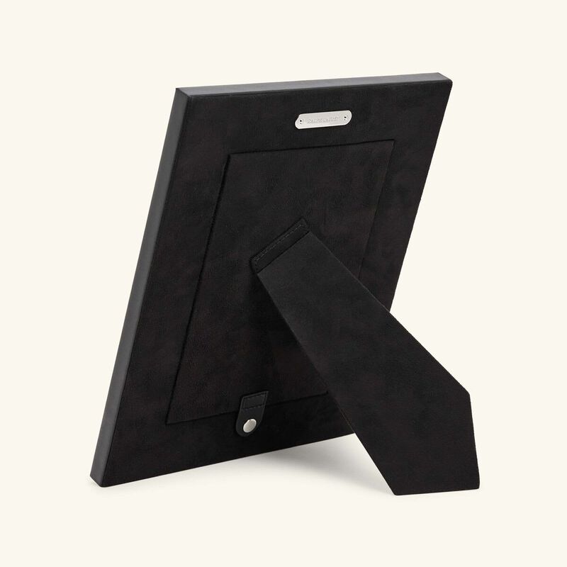 Penthouse Garrett Leather Frame Black 13x18 cm ralph lauren home penthouse garrett leather frame black 13x18 cm