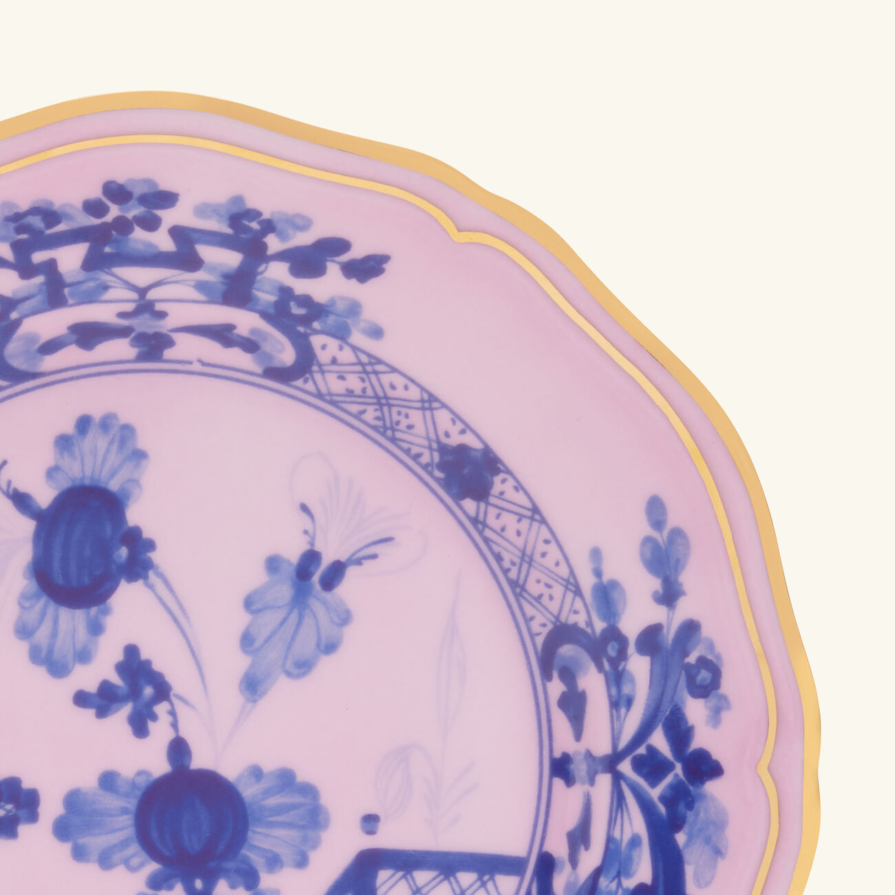 ginori 1735 labirinto zaffiro dessert plate blue