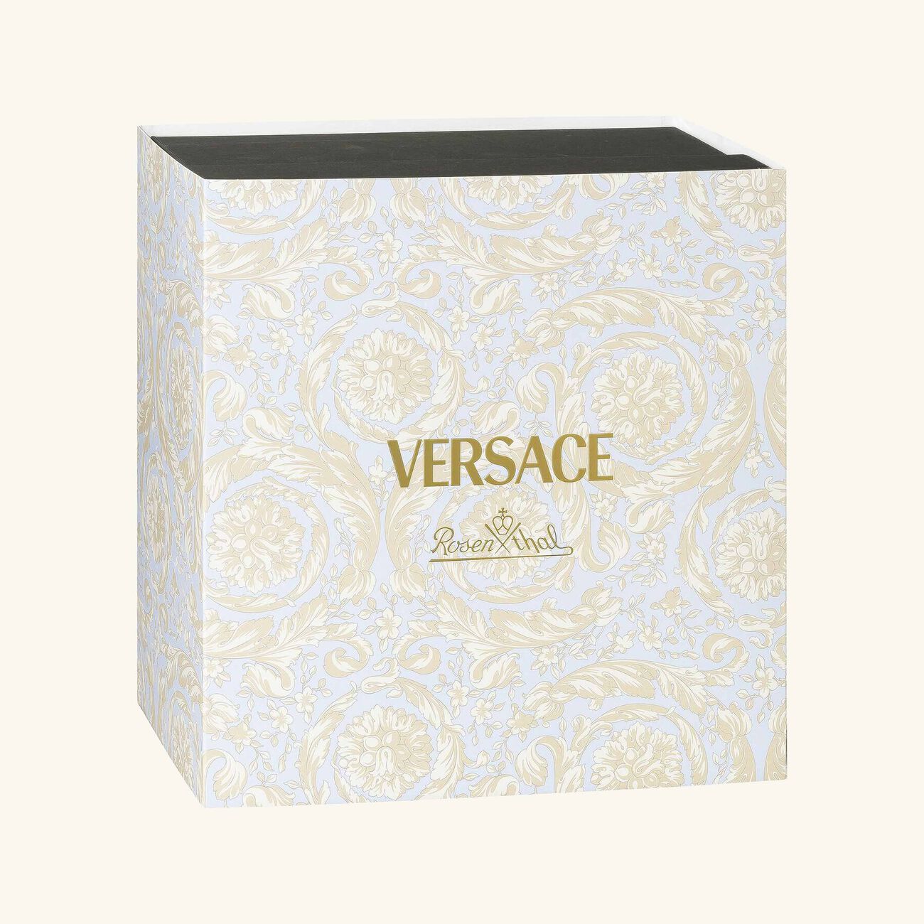 versace barocco blue children dinnerware gift set