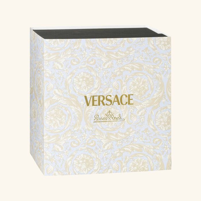 versace barocco blue children dinnerware gift set