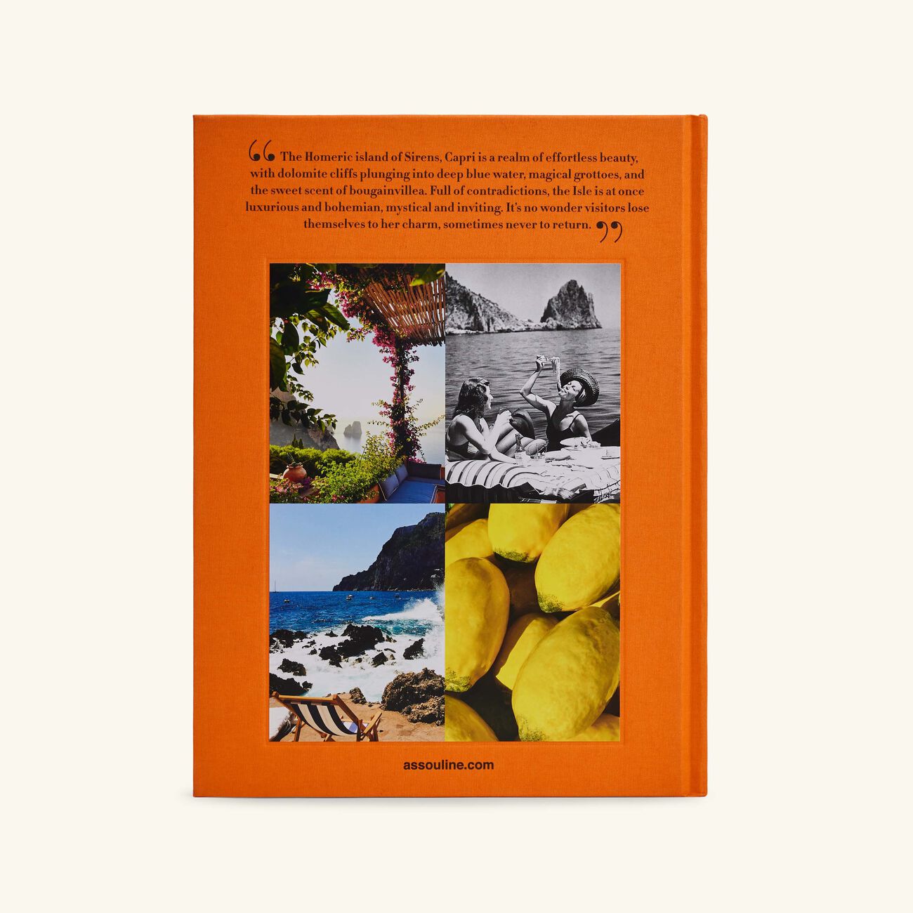assouline capri dolce vita book 33x25cm