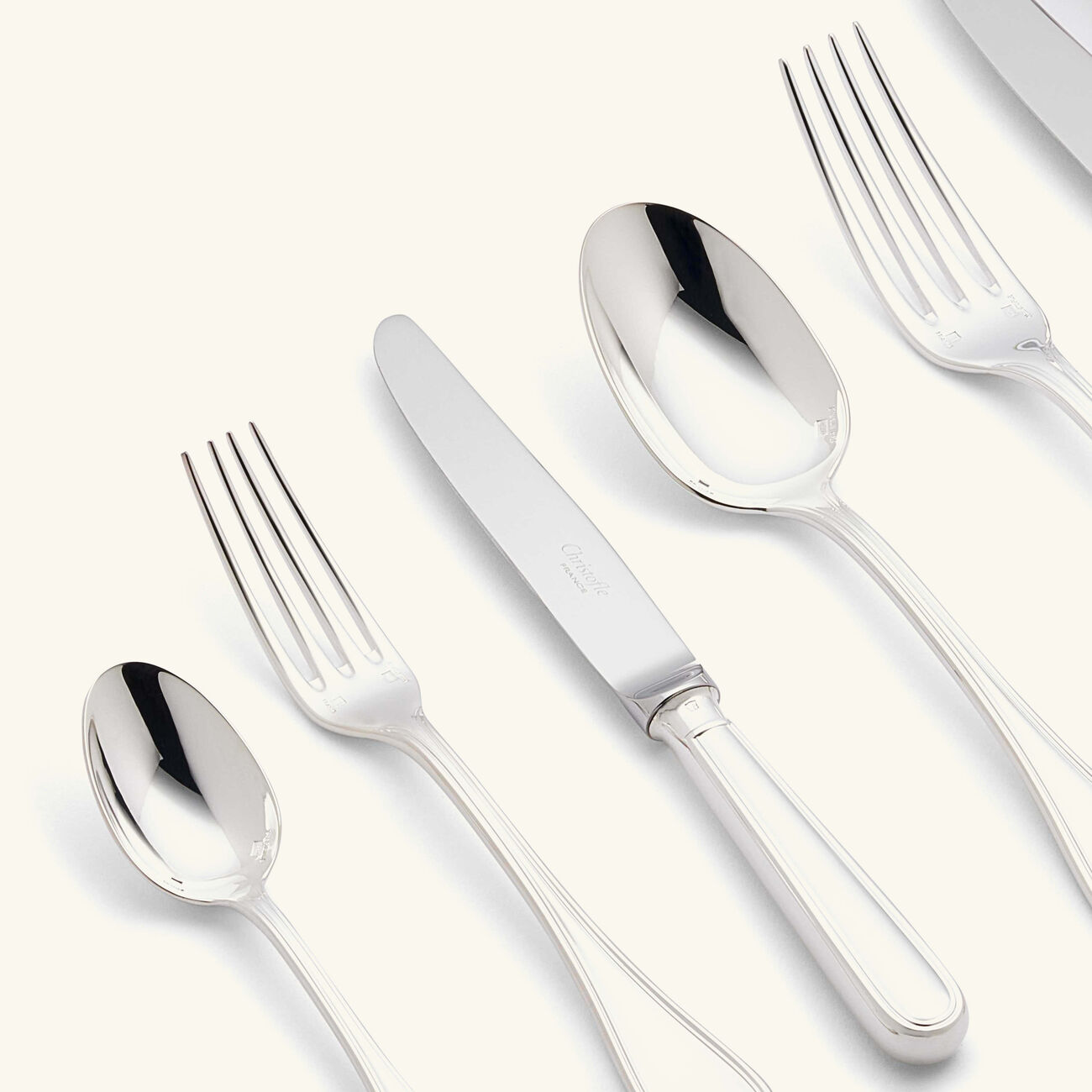 christofle albi albi flatware set 75 pieces silver plated