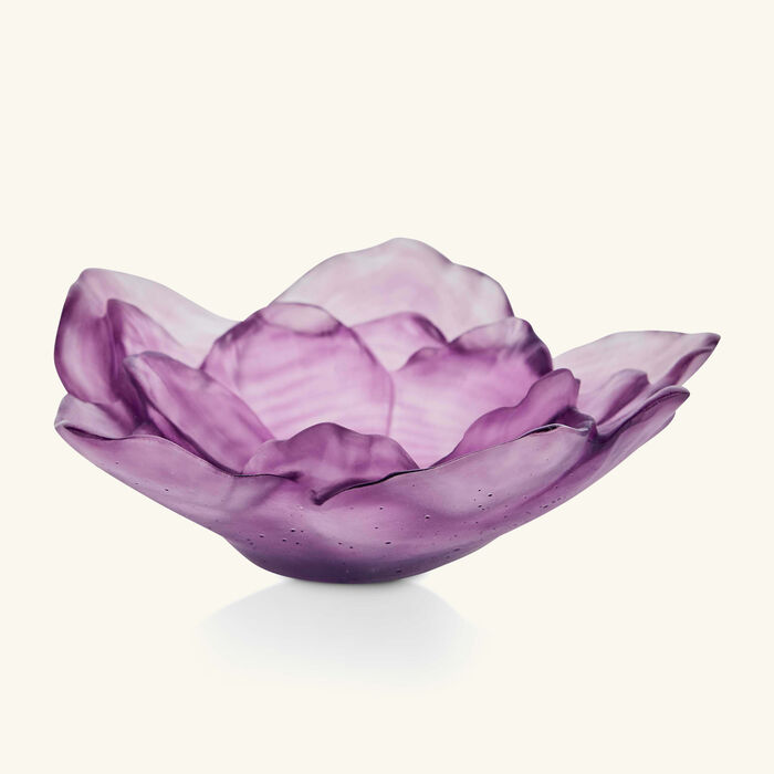 daum camellia centerpiece small purple