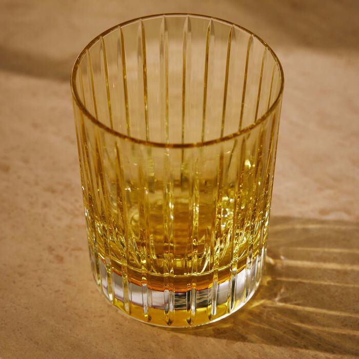 باكارا طقم هارموني المؤلف من كأسين للشرب باللون الأصفر