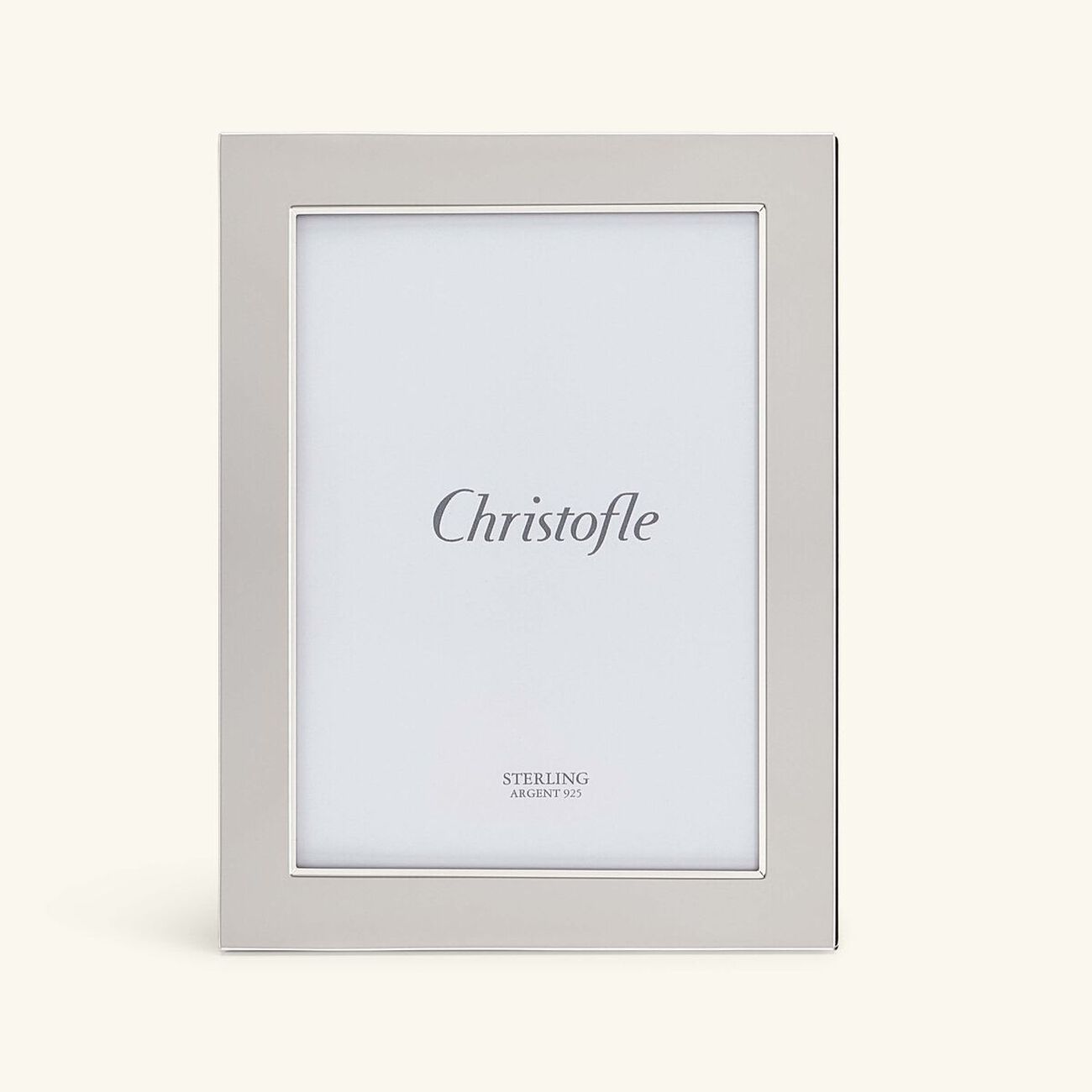 christofle fidelio argent picture frame sterling silver 12x17cm