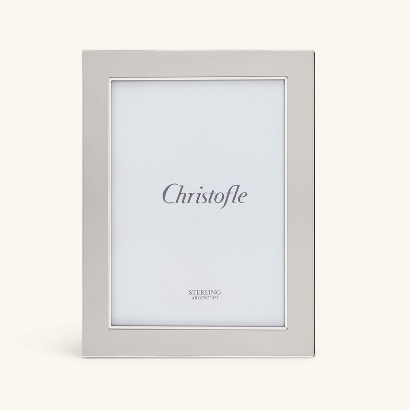 christofle fidelio argent picture frame sterling silver 12x17cm
