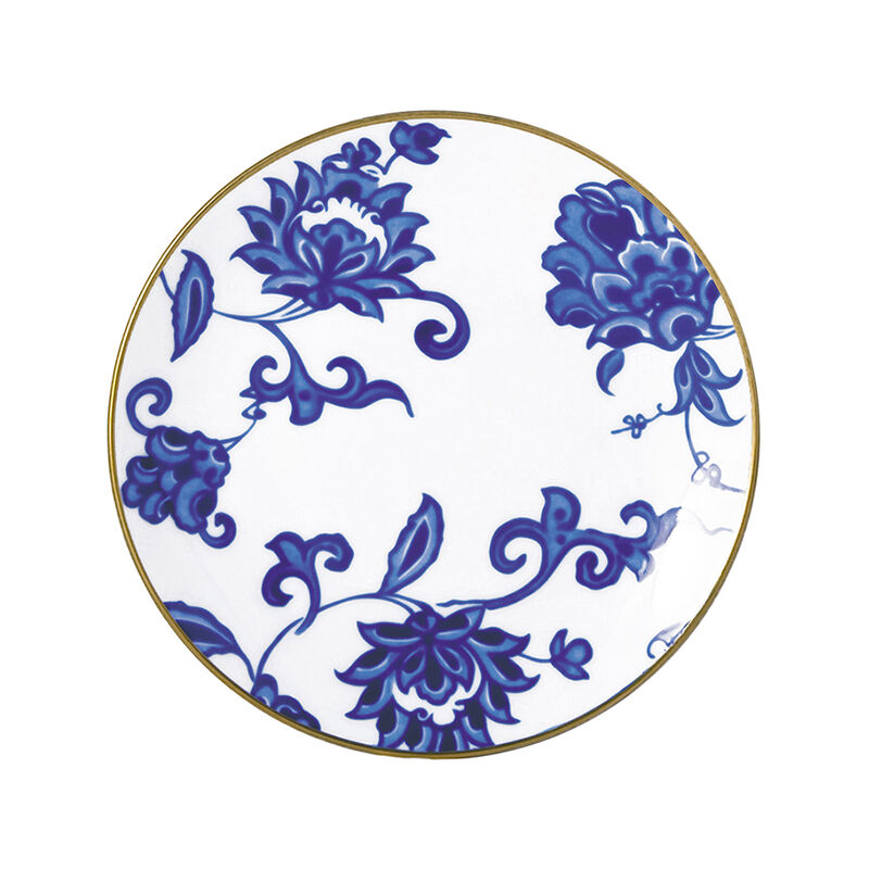 Prince Bleu Coupe Bread Plate, large