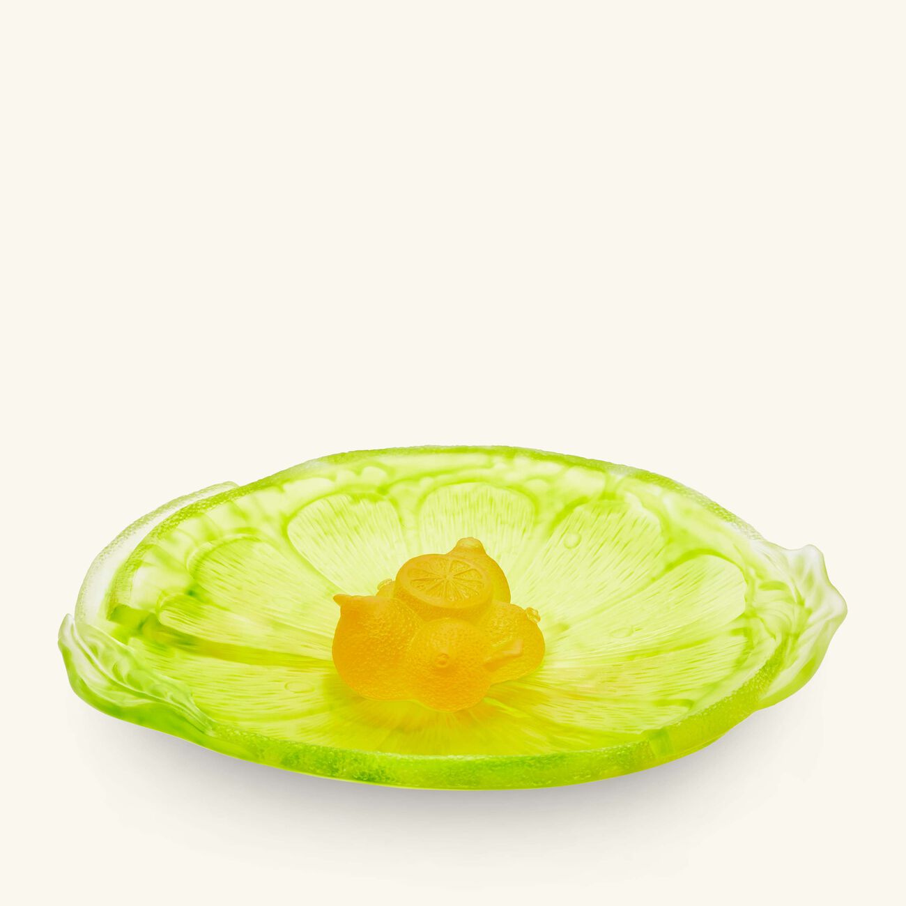 daum citrus centerpiece yellow limited edition
