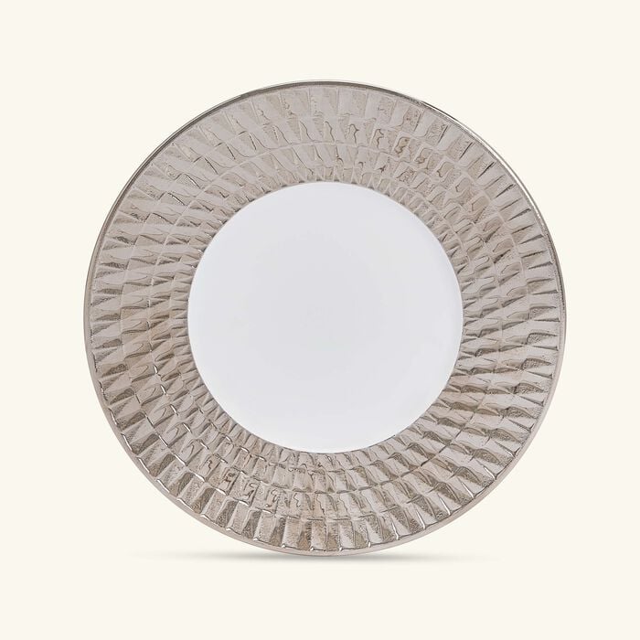 bernardaud twist platine bread and butter plate